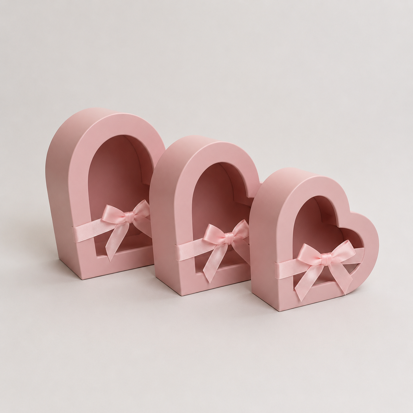 Flowerly Box™ Blush Heart Window Box Set