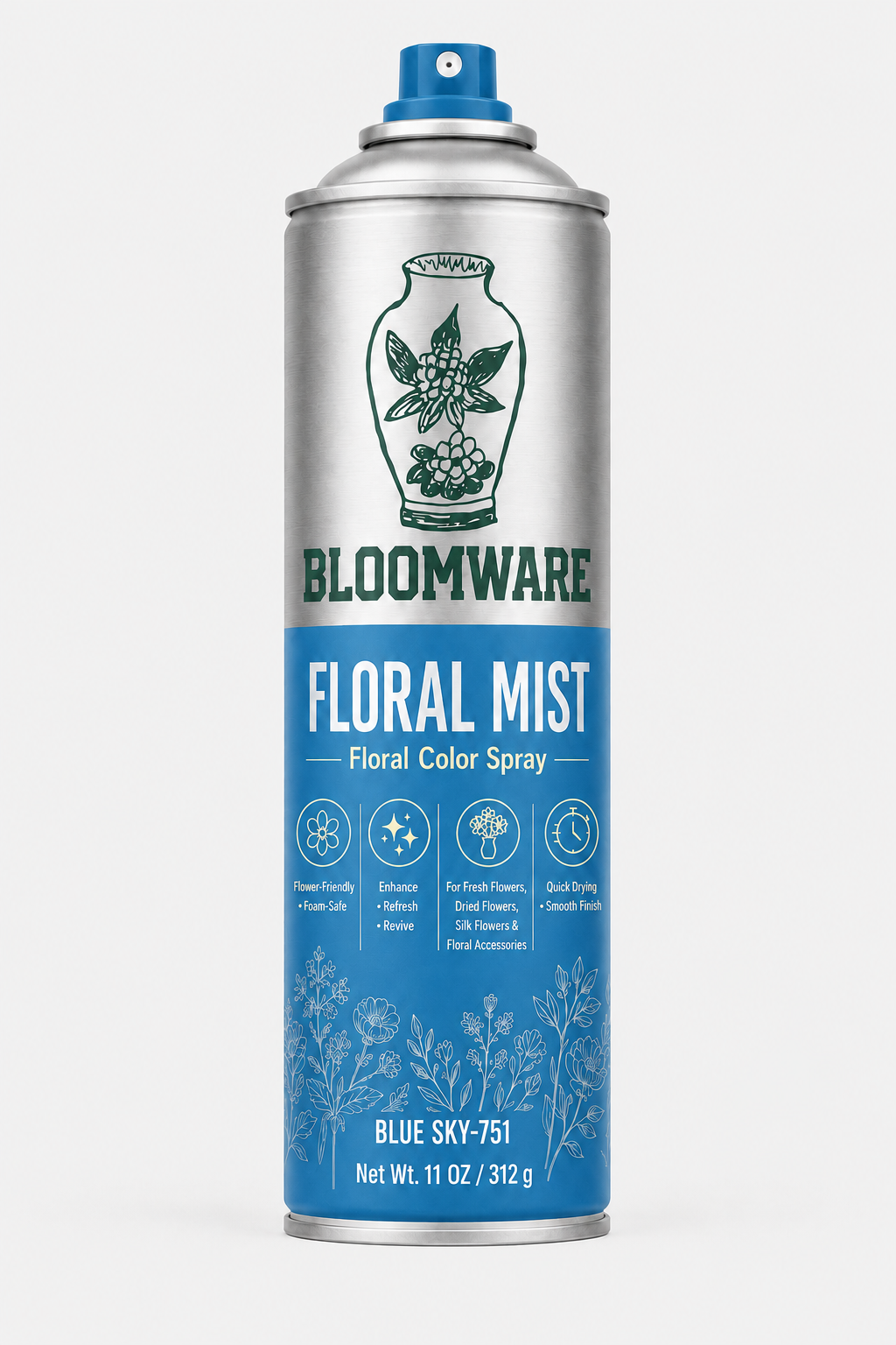 Floral Mist™ Sky Blue