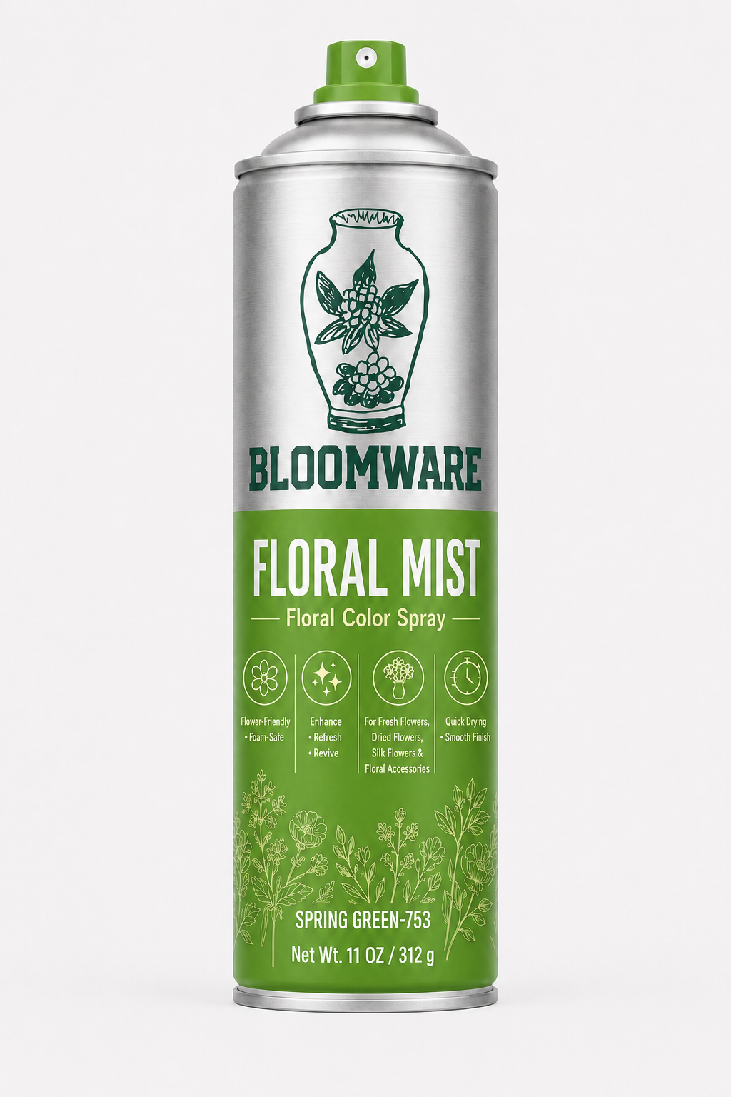 Floral Mist™ Spring Leaf Green