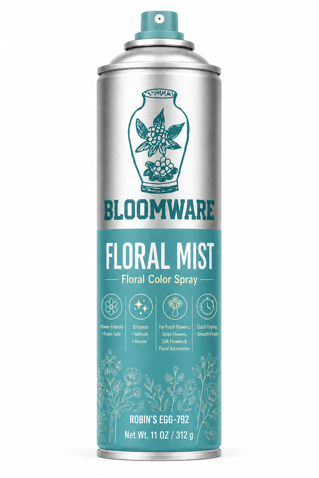 Floral Mist™ Robin's Egg Blue