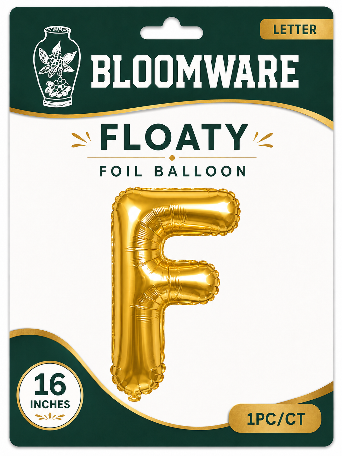 Floaty™ Alphabet Balloon F