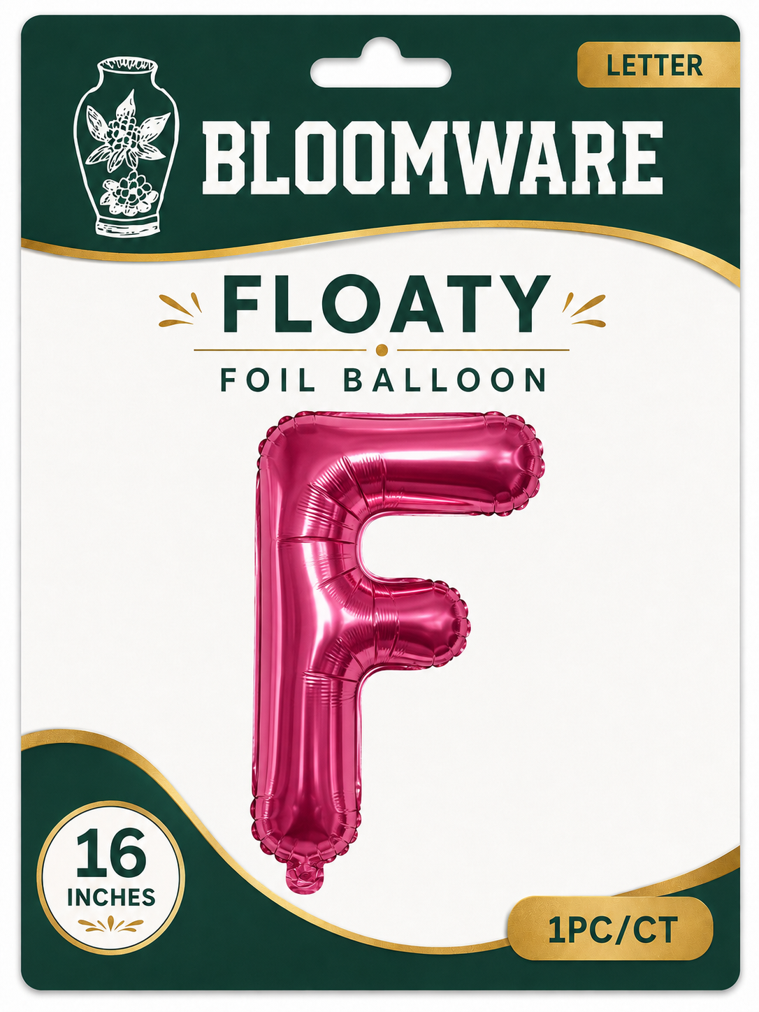 Floaty™ Alphabet Balloon F