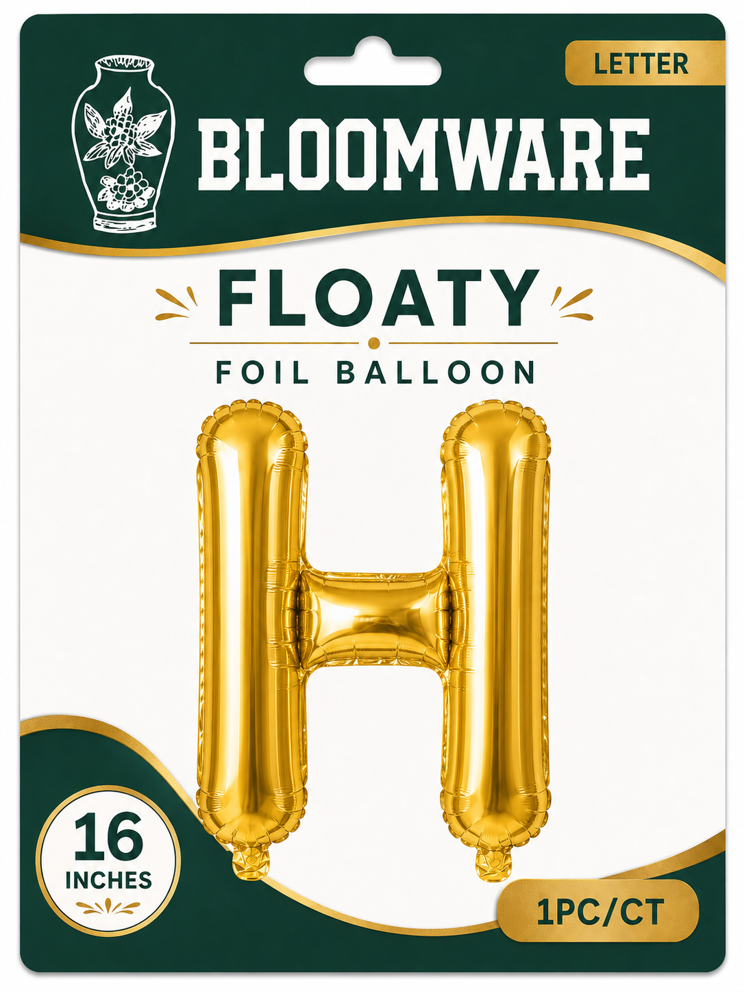 Floaty™ Alphabet Balloon H