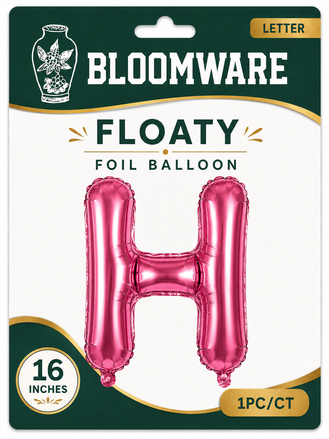 Floaty™ Alphabet Balloon H