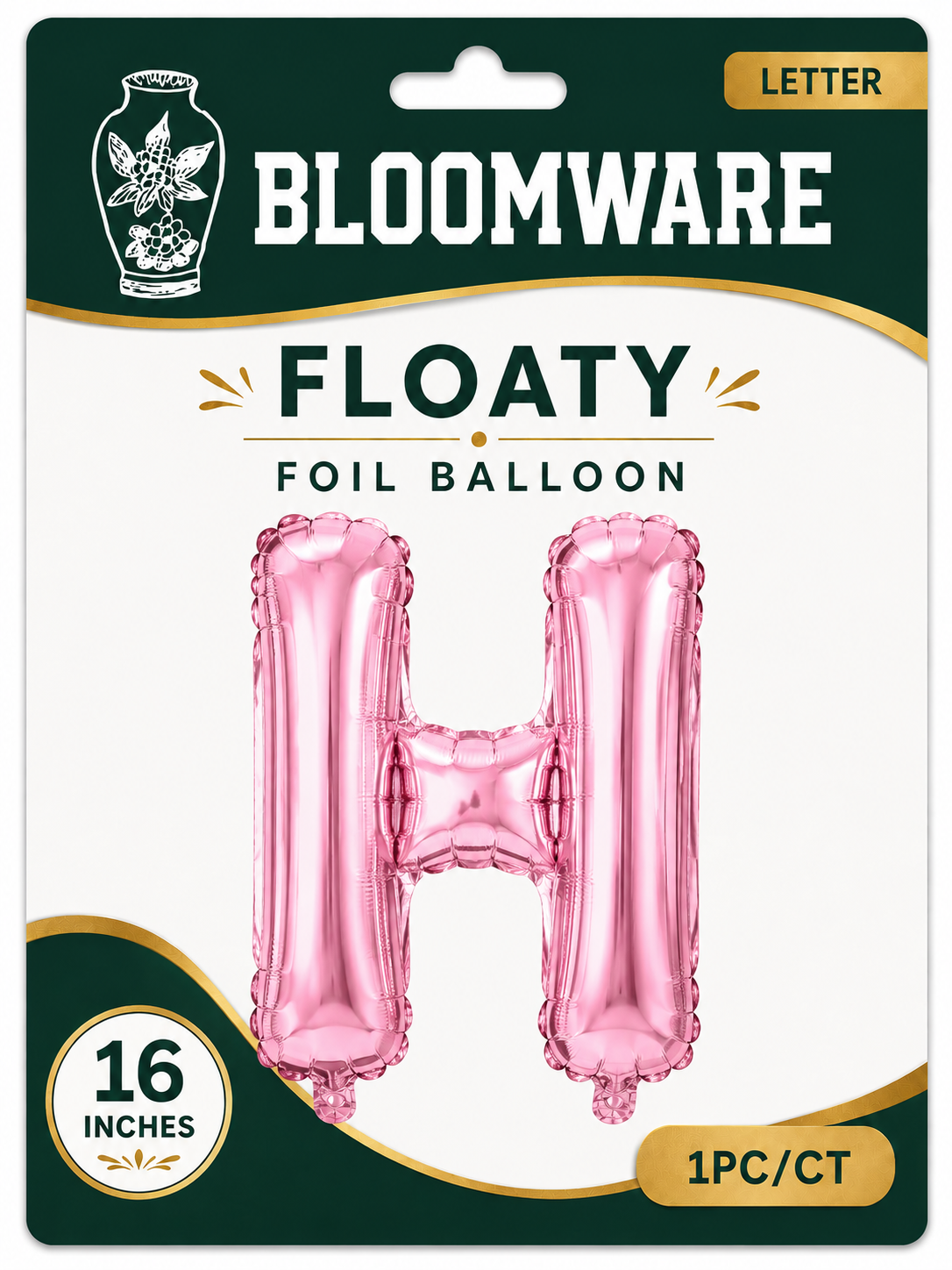 Floaty™ Alphabet Balloon H