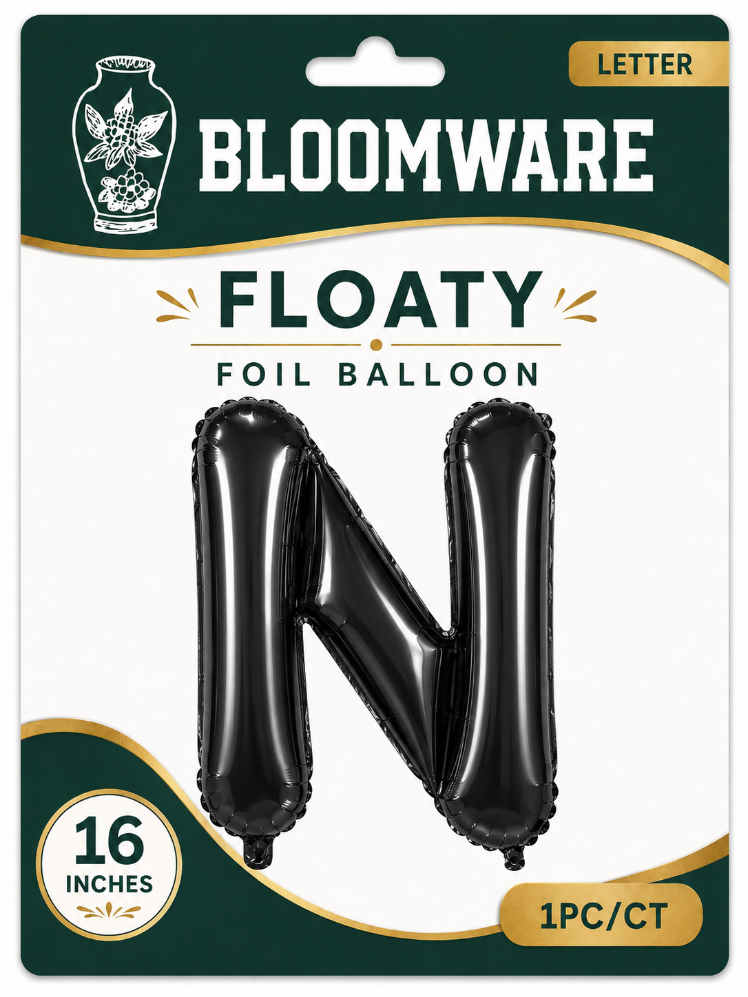 Floaty™ Alphabet Balloon N