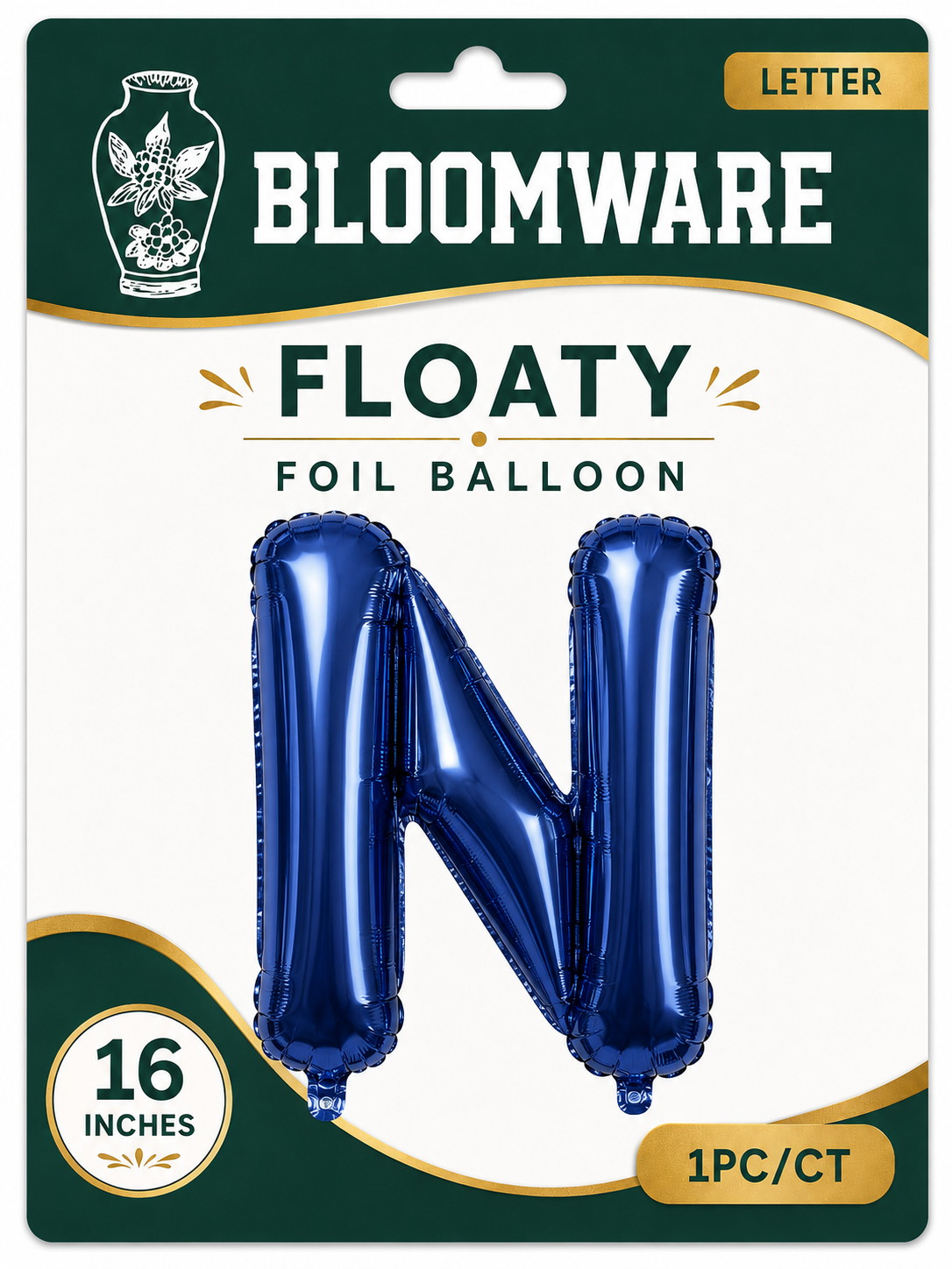 Floaty™ Alphabet Balloon N