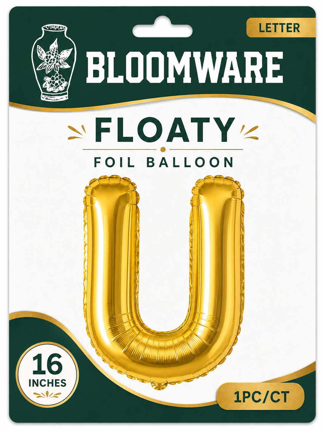 Floaty™ Alphabet Balloon U