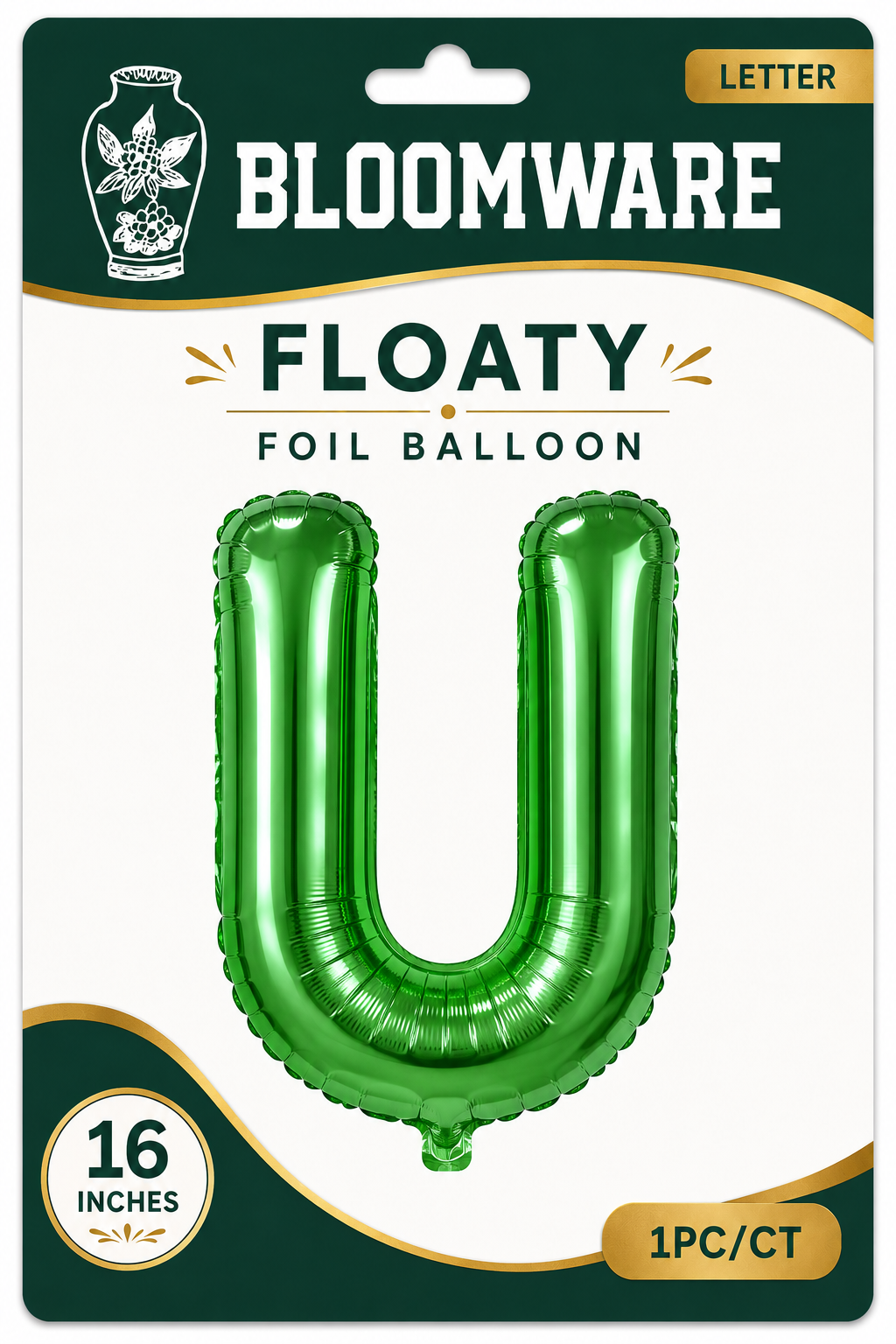 Floaty™ Alphabet Balloon U