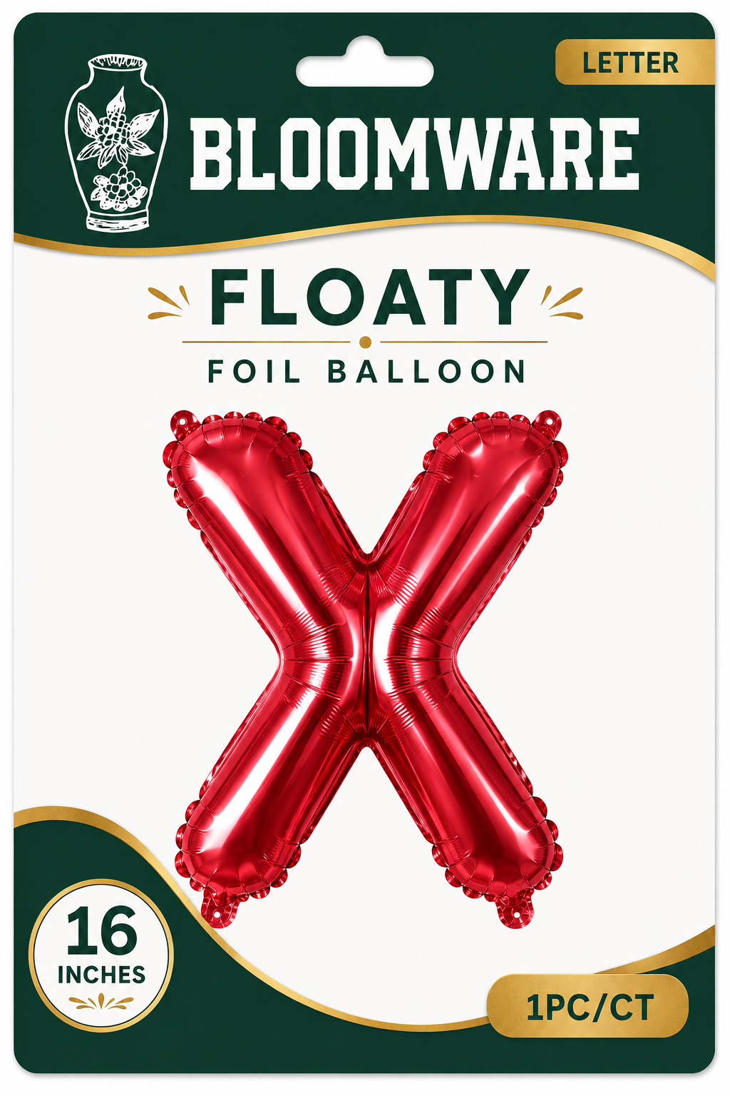 Floaty™ Alphabet Balloon X