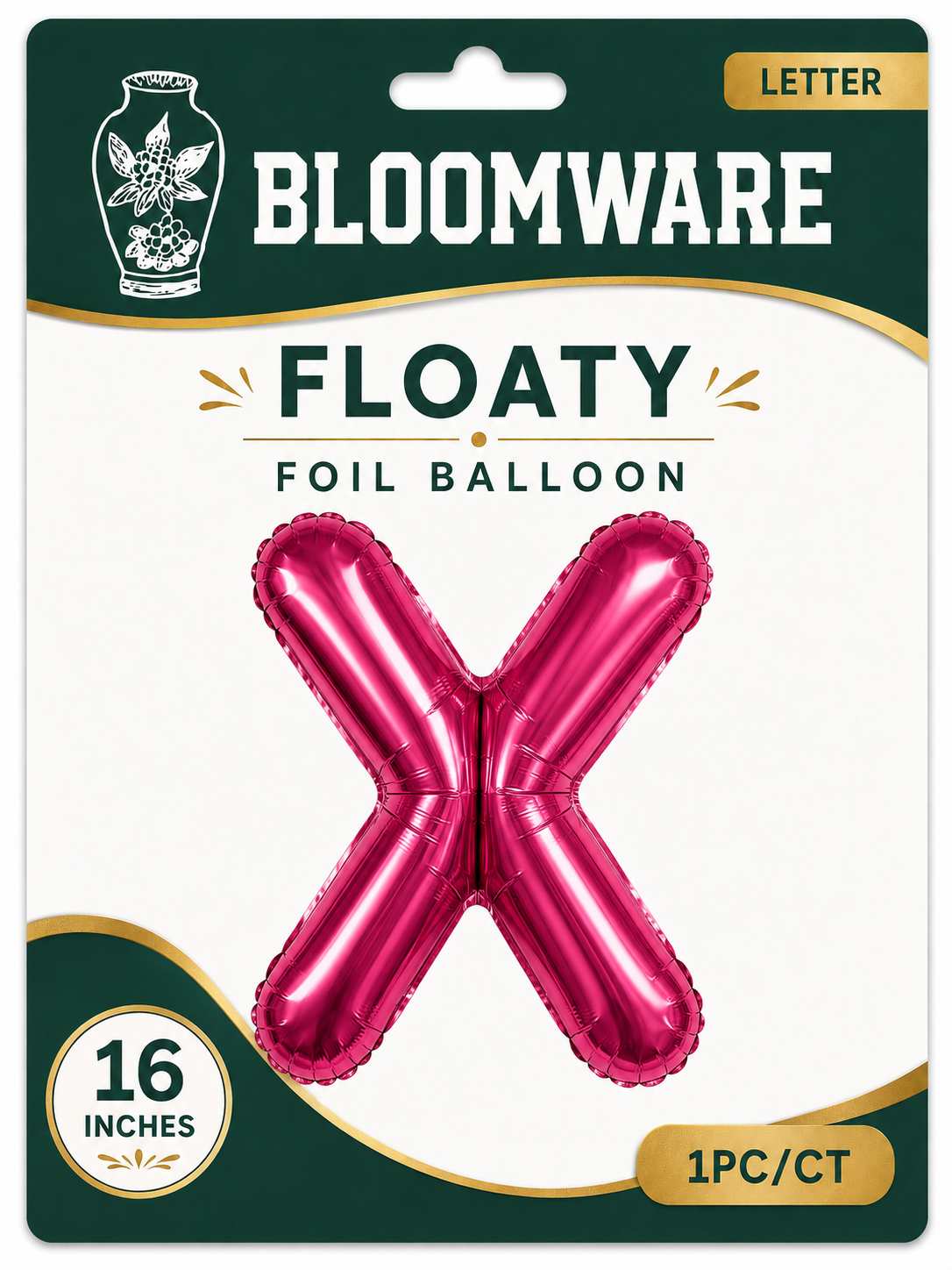 Floaty™ Alphabet Balloon X