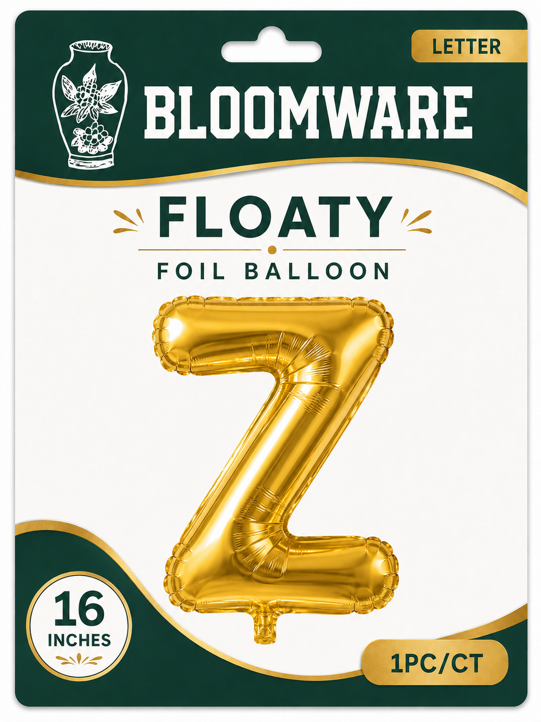 Floaty™ Alphabet Balloon Z