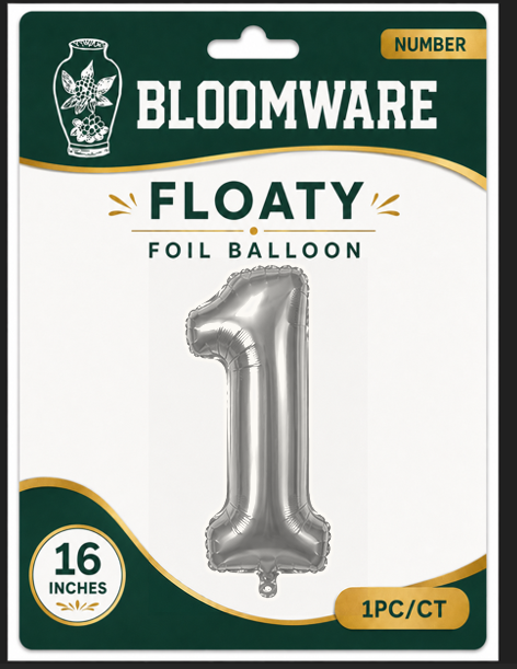 Floaty™ Number Balloon 1