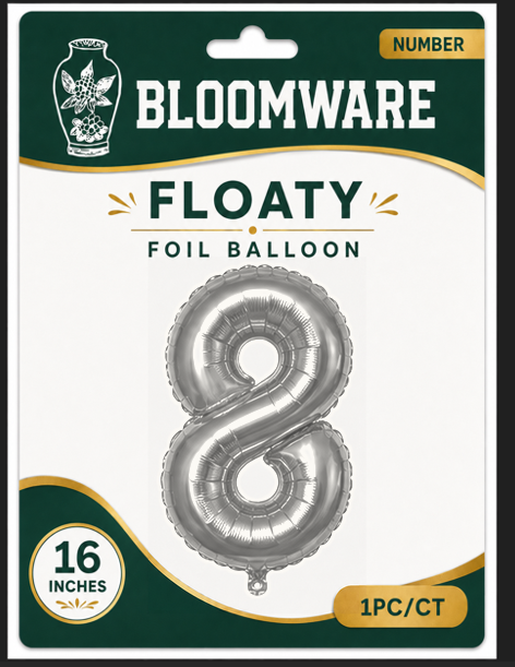 Floaty™ Number Balloon 8