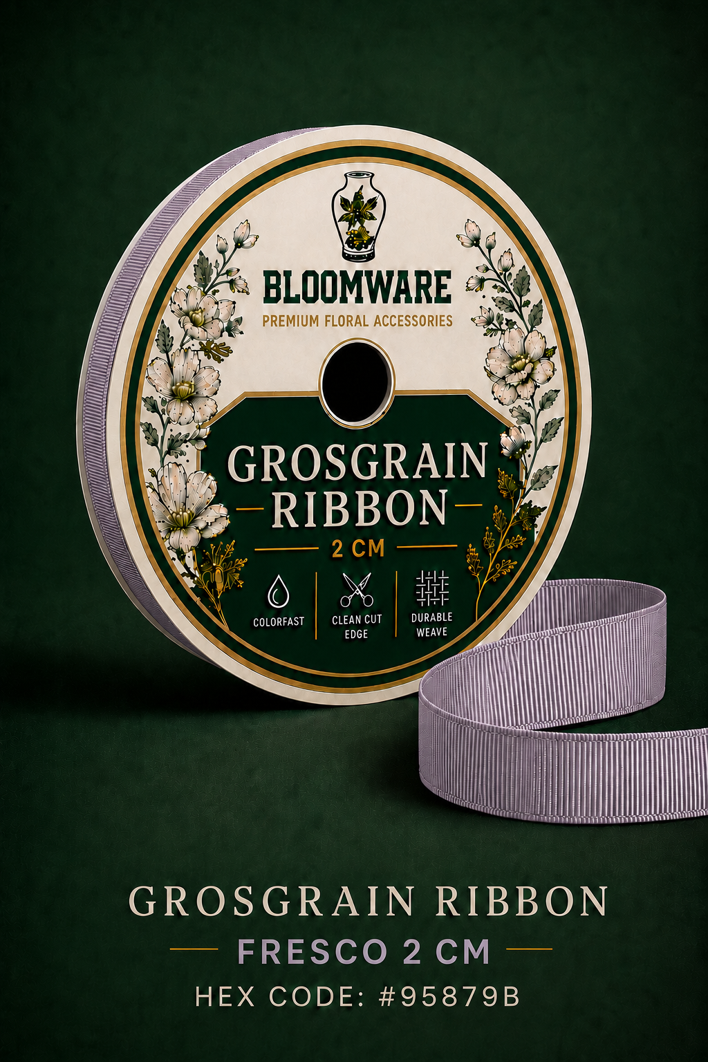 Taffeta™ Grosgrain Ribbon Fresco