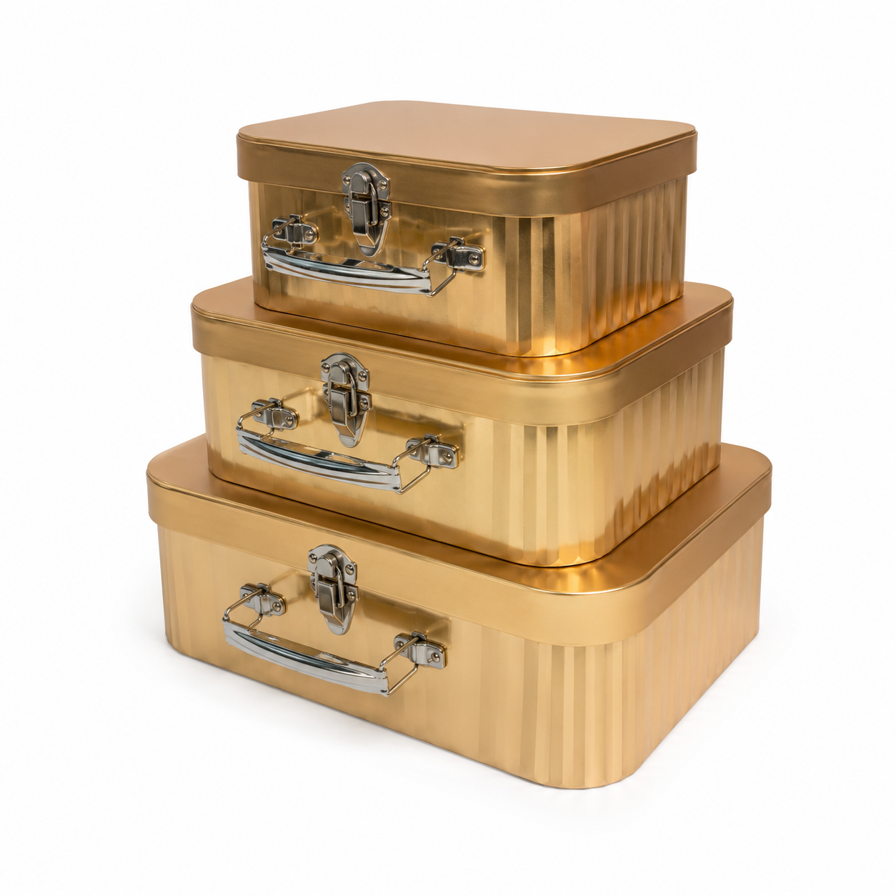 Flowerly Box™ Golden Heritage Stacked Case Set