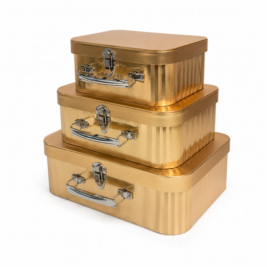 Flowerly Box™ Golden Heritage Stacked Case Set