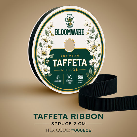 Taffeta™ Grosgrain Ribbon Spruce
