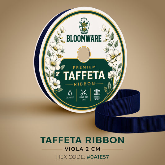 Taffeta™ Grosgrain Ribbon Viola