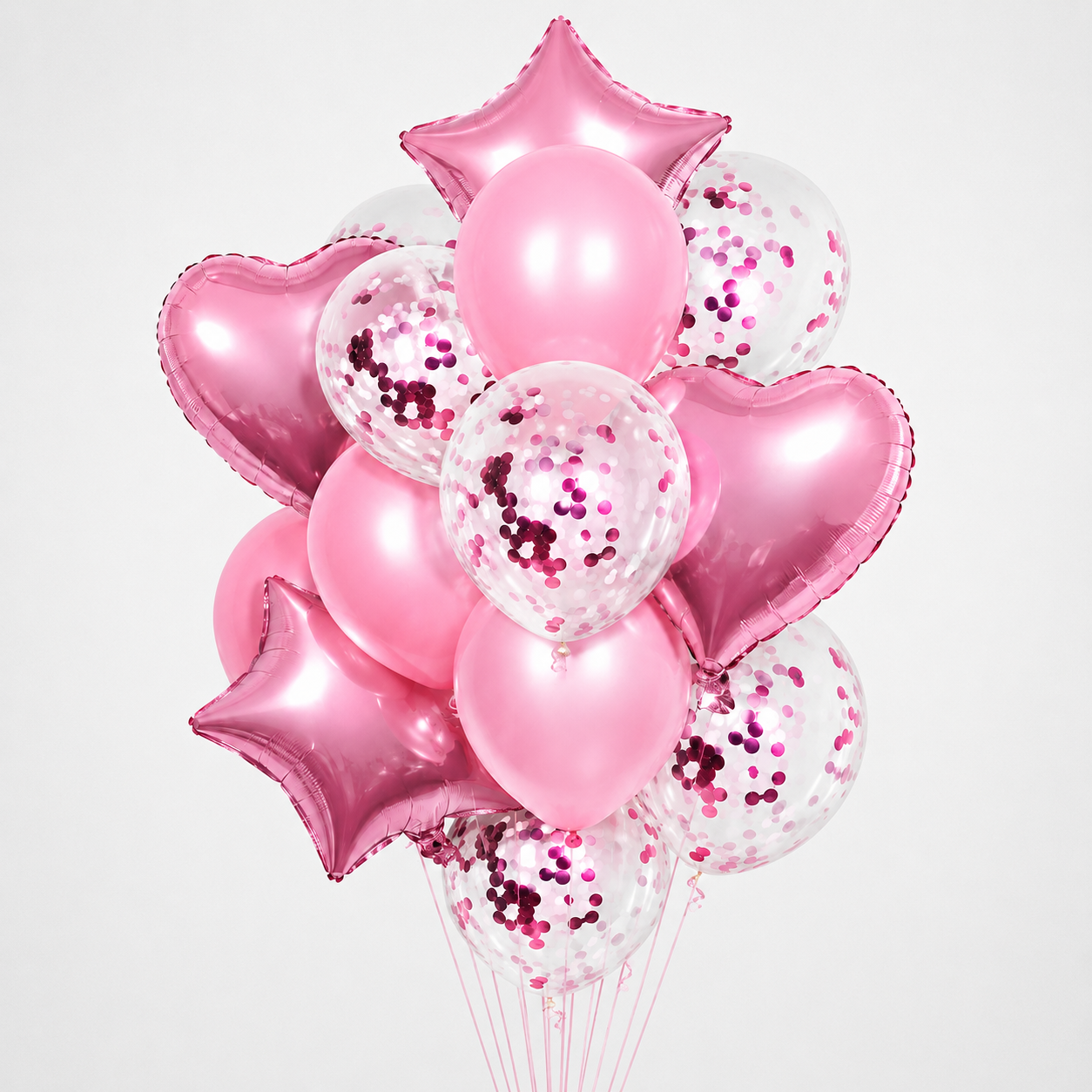Floaty™ Balloon Bouquet Light Pink