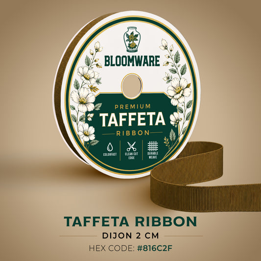 Taffeta™ Grosgrain Ribbon Dijon