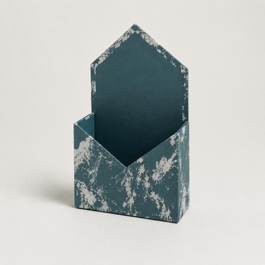 Flowerly Box™ Envelope Floral Box Teal