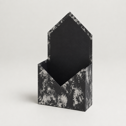 Flowerly Box™ Envelope Floral Box Black