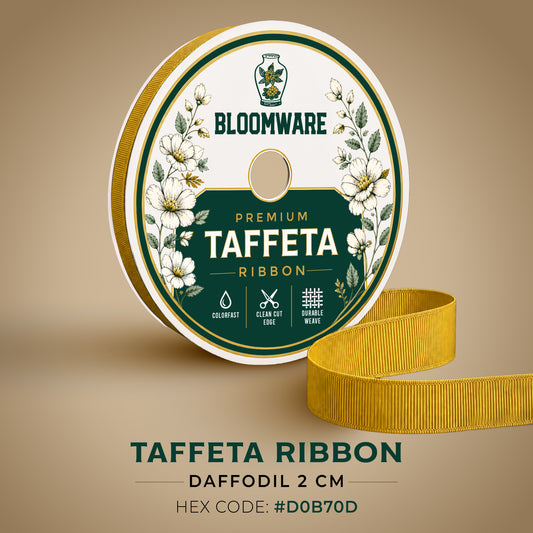 Taffeta™ Grosgrain Ribbon Daffodil