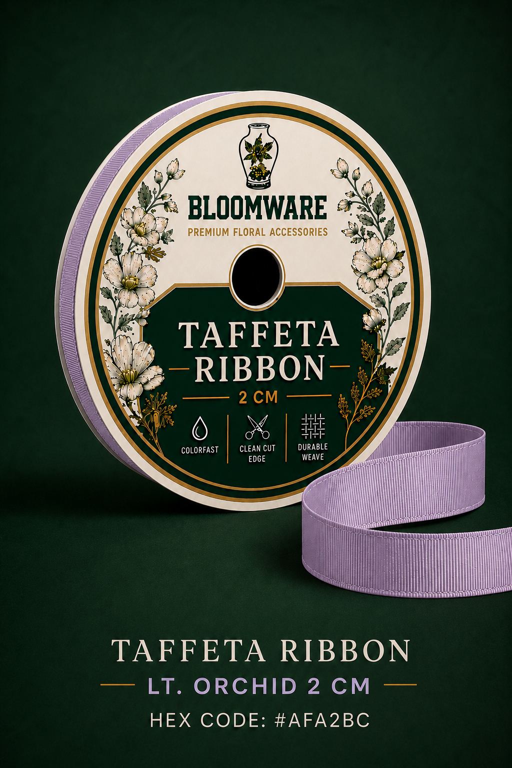 Taffeta™ Grosgrain Ribbon Lt. Orchid