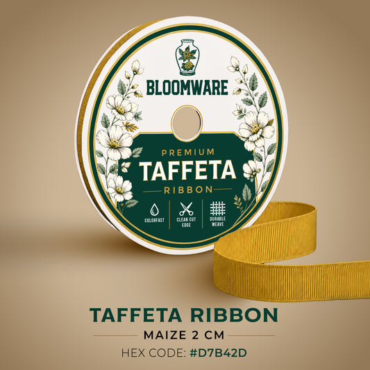 Taffeta™ Grosgrain Ribbon Maize