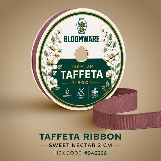 Taffeta™ Grosgrain Ribbon Sweet Nectar