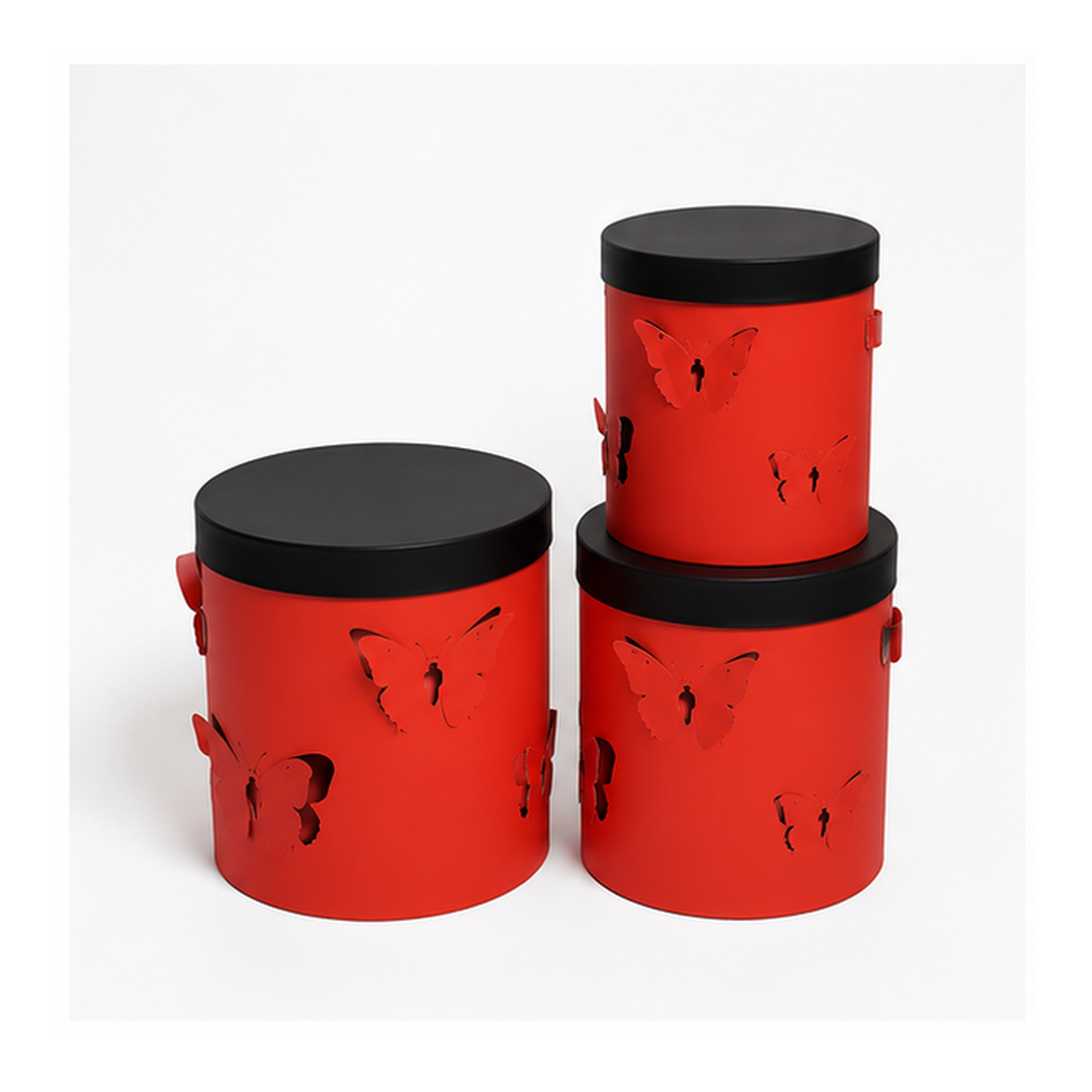 Flowerly Box™ Red Butterfly Box Set
