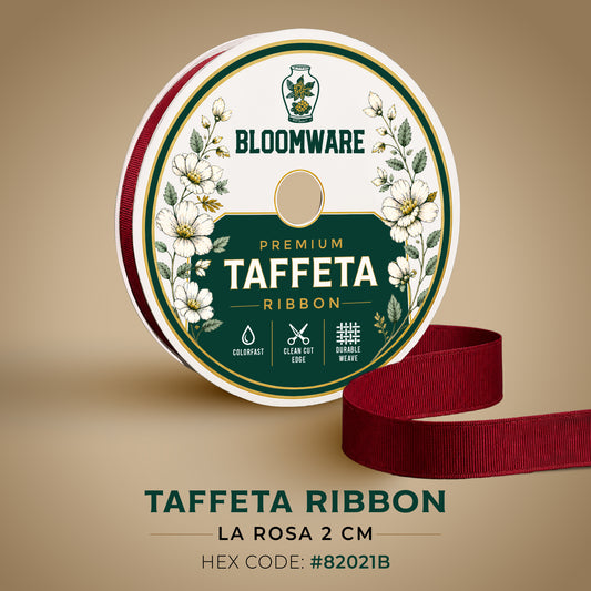 Taffeta™ Grosgrain Ribbon La Rosa