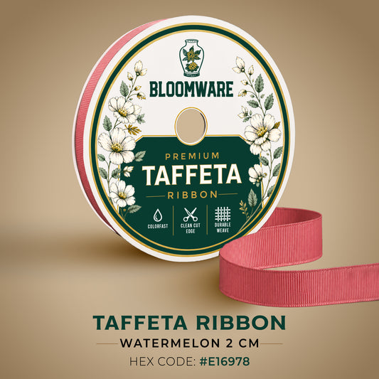 Taffeta™ Grosgrain Ribbon Watermelon