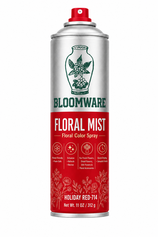 Floral Mist™ Festive Red