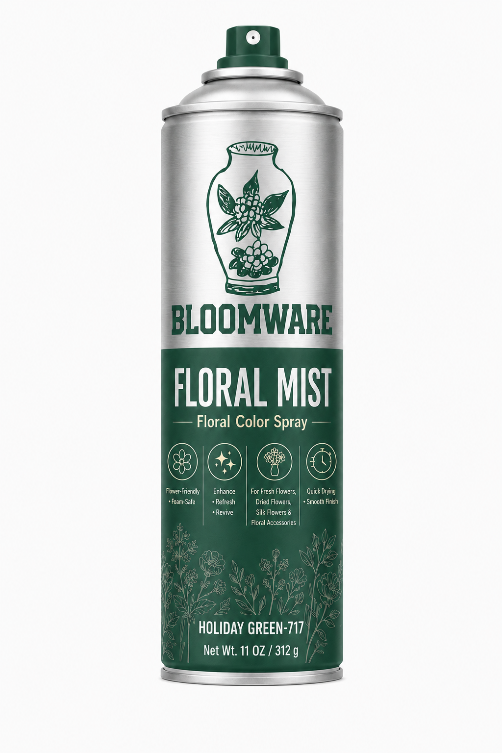 Floral Mist™ Festive Evergreen