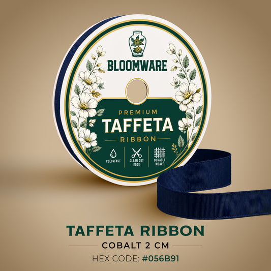 Taffeta™ Grosgrain Ribbon Cobalt