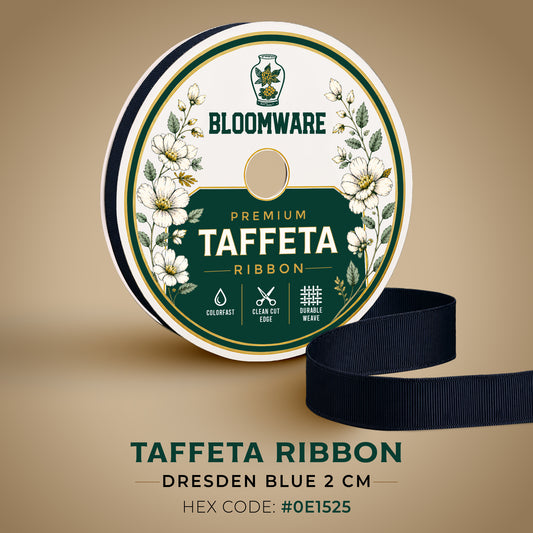 Taffeta™ Grosgrain Ribbon Dresden Blue
