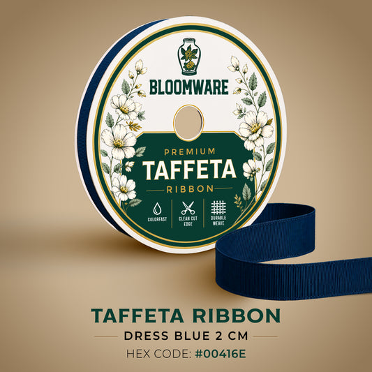 Taffeta™ Grosgrain Ribbon Dress Blue