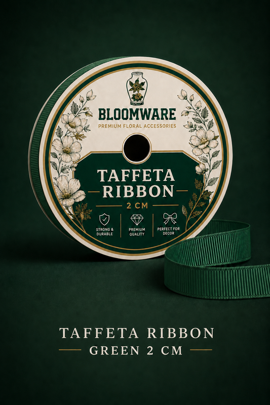 Taffeta Ribbon Green