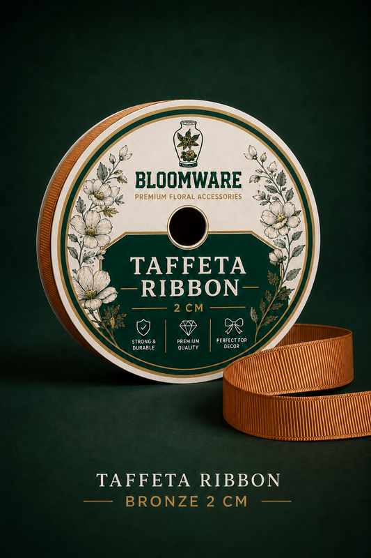 Taffeta Ribbon Bronze