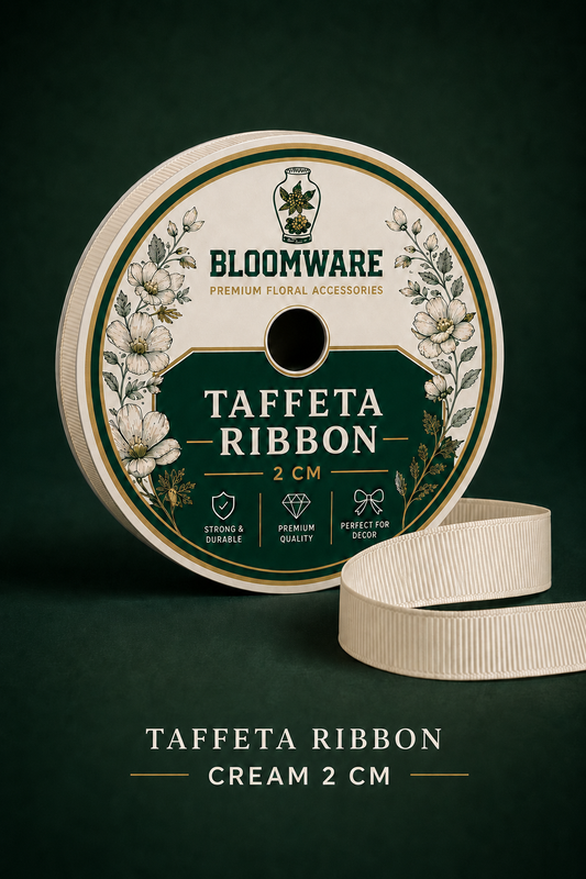Taffeta Ribbon Cream