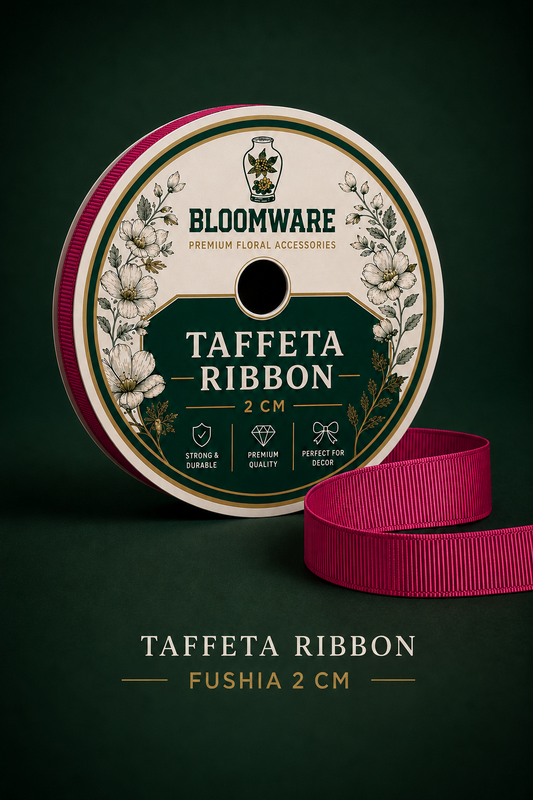 Taffeta Ribbon Fuchsia