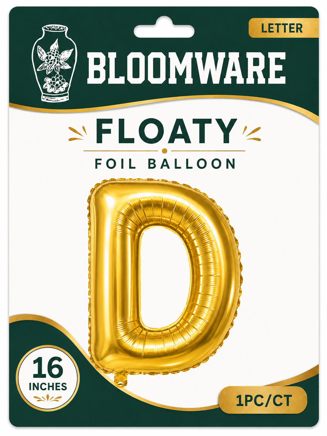 Floaty™ Alphabet Balloon D