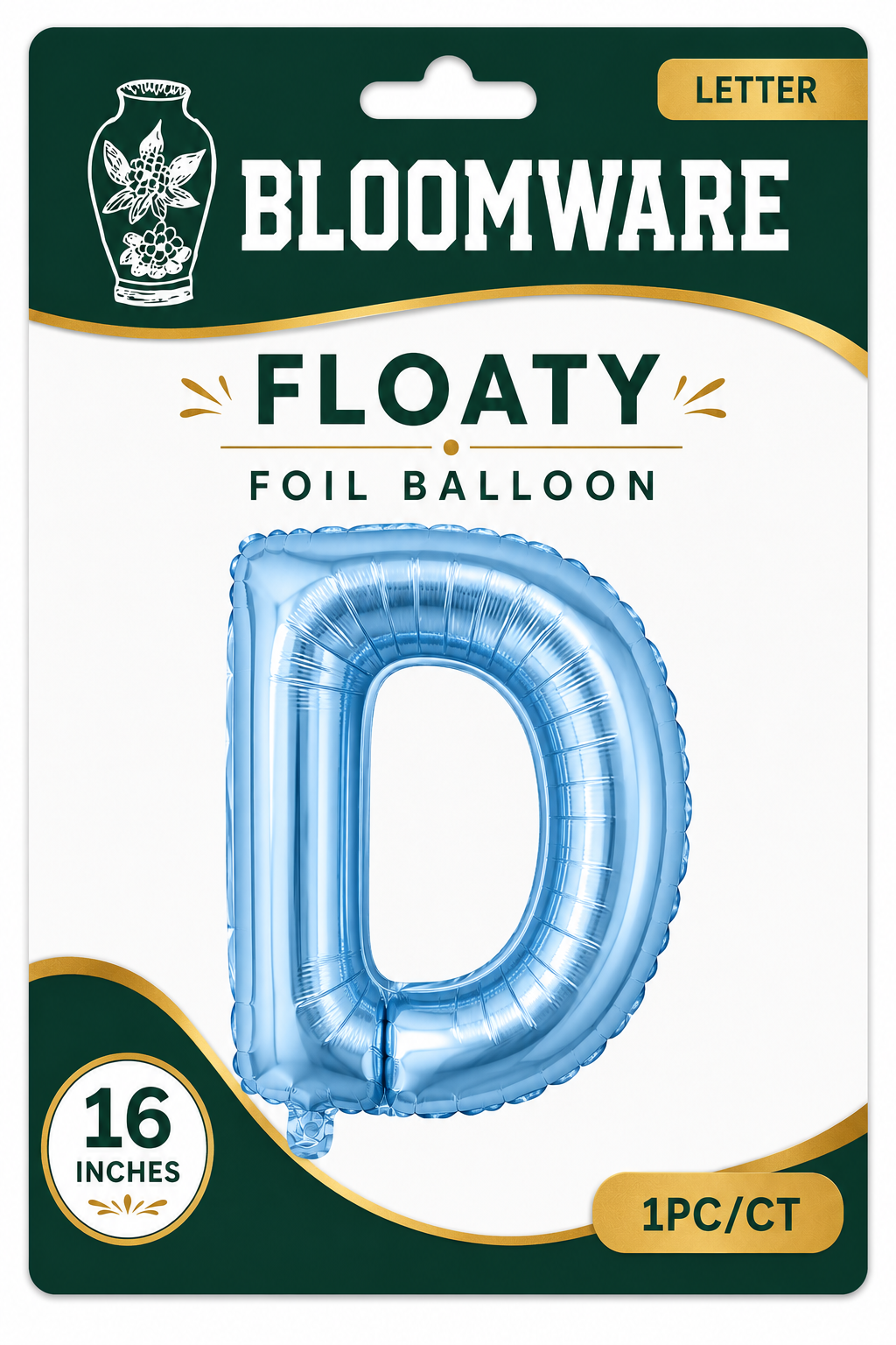 Floaty™ Alphabet Balloon D