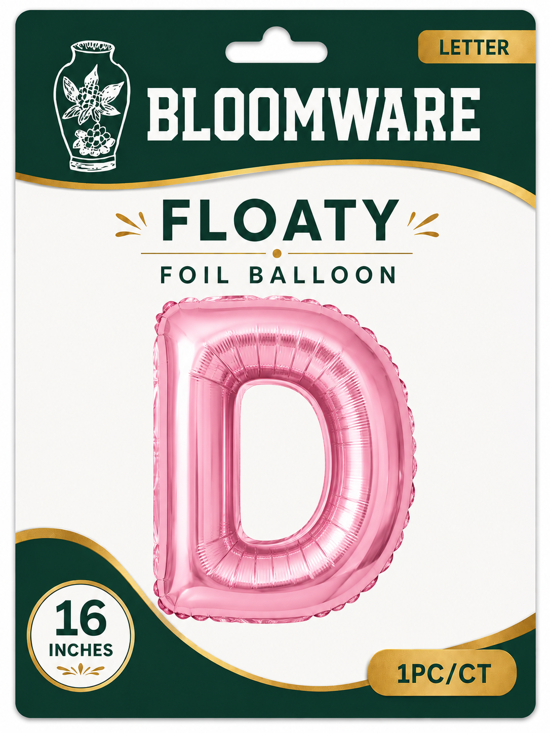 Floaty™ Alphabet Balloon D