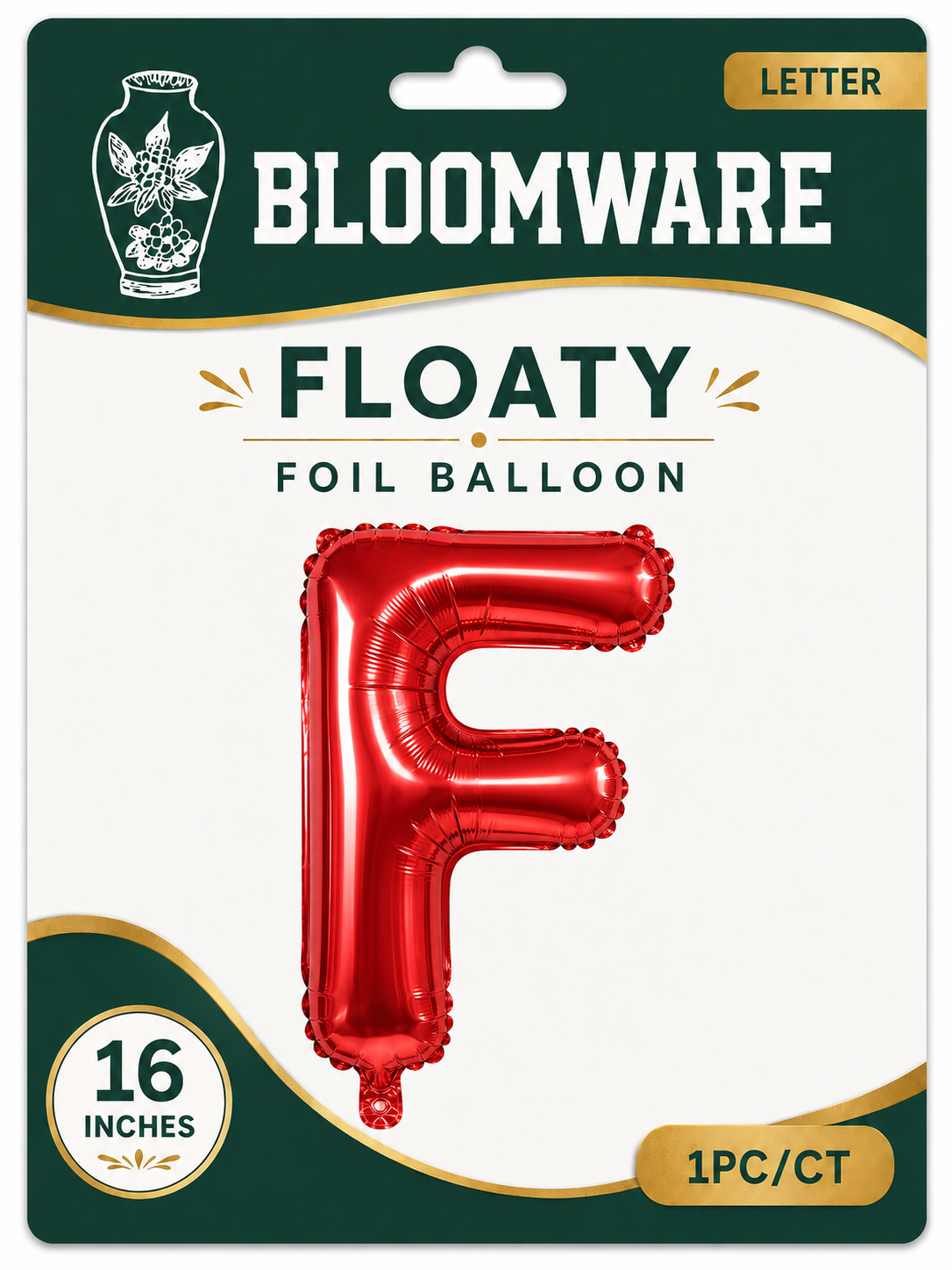 Floaty™ Alphabet Balloon F