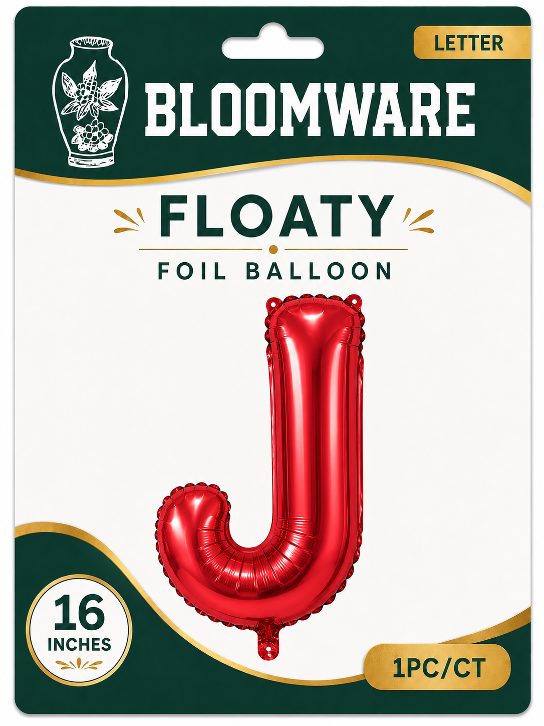 Floaty™ Alphabet Balloon J