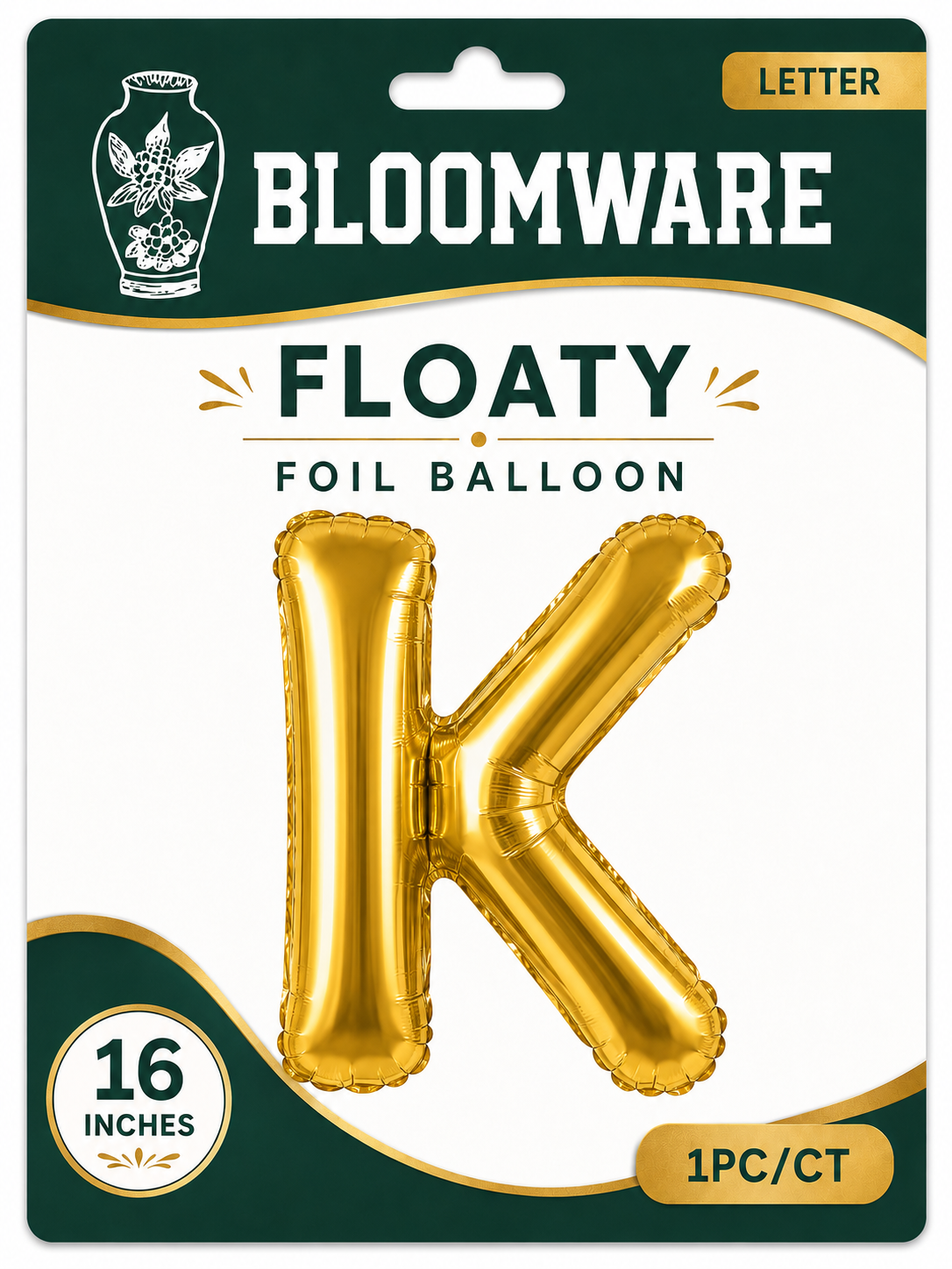 Floaty™ Alphabet Balloon K