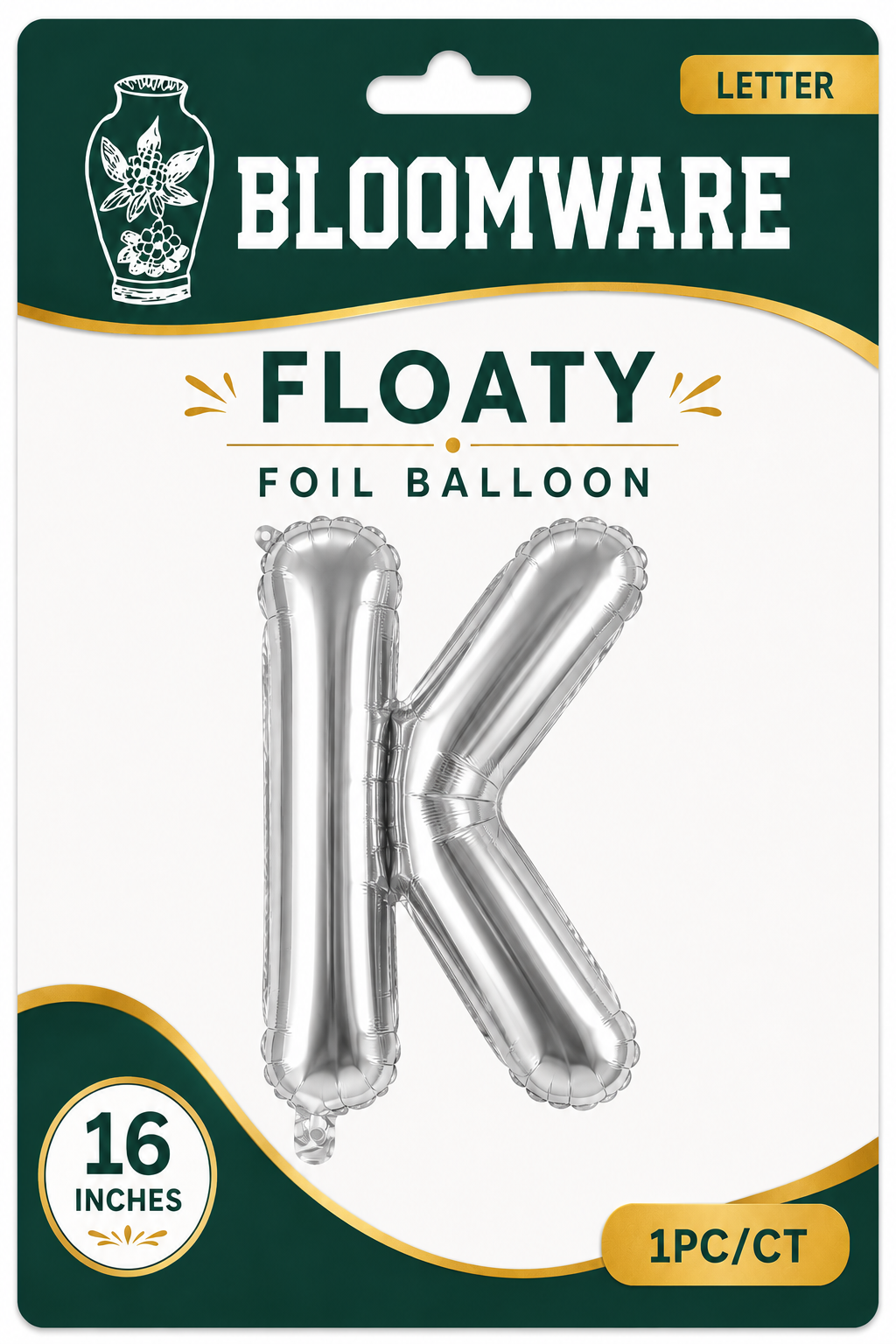 Floaty™ Alphabet Balloon K